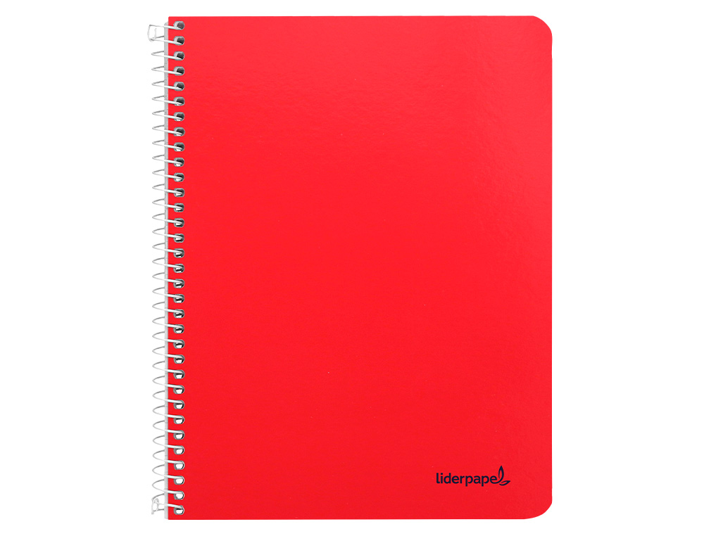 CUADERNO ESPIRAL LIDERPAPEL A5 MICRO SMART TAPA BLANDA 80H60GR HORIZONTAL 7MM DOBLE MARGEN 6 TALADROS COLORES