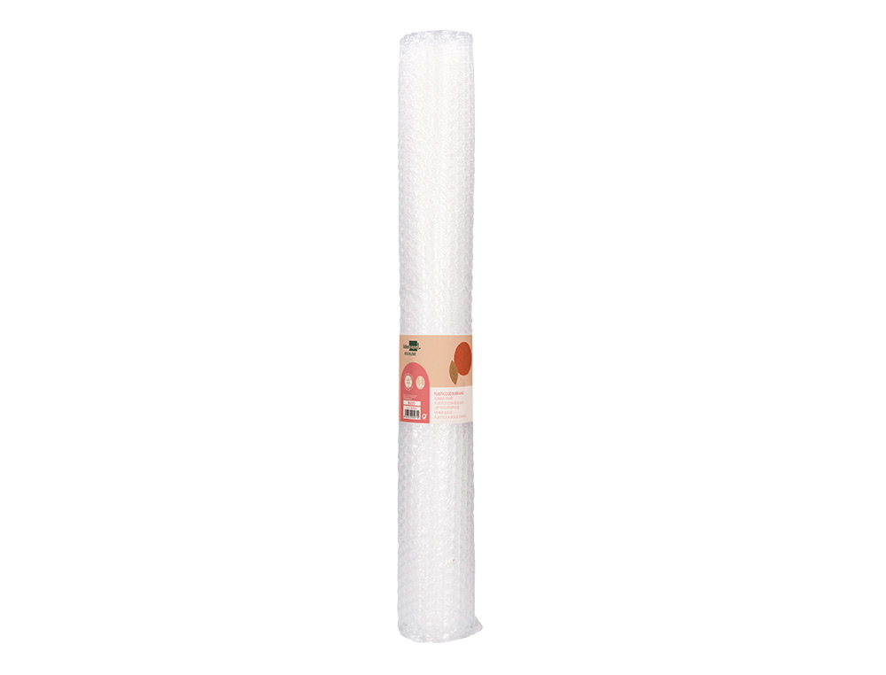 PLASTICO BURBUJA LIDERPAPEL ECOUSE 0.60X3M 30% DE PLASTICO RECICLADO