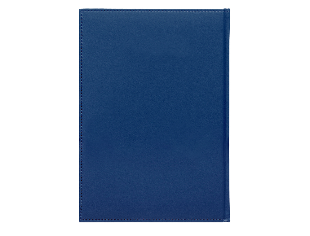 AGENDA ENCUADERNADA LIDERPAPEL CRETA 17X24 CM 2024 SEMANA VISTA COLOR AZUL PAPEL 70 GR