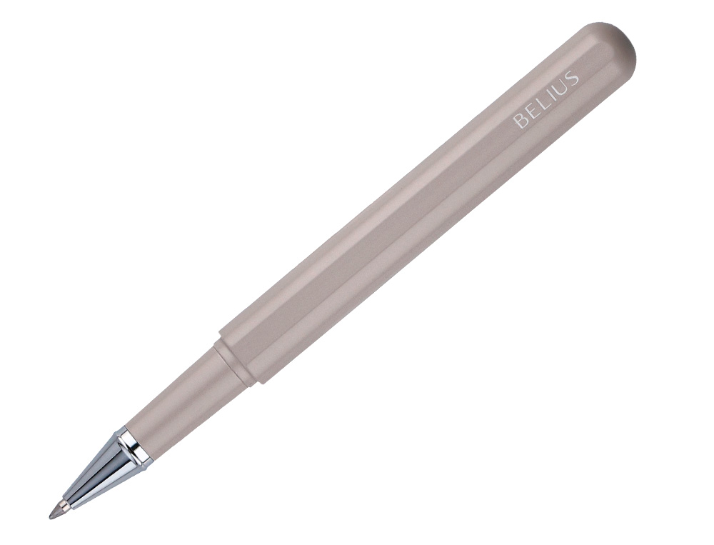 ROLLER Y FUNDA DE SIMILPIEL BELIUS SPACE B COLOR MINIMALISTA GRIS TINTA AZUL CAJA DE DISEO