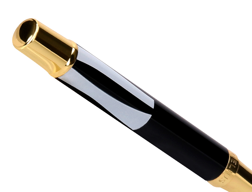 ROLLER BELIUS DUALITA CUERPO BLANCO COLOR NEGRO TINTA NEGRA CAJA DE DISEO
