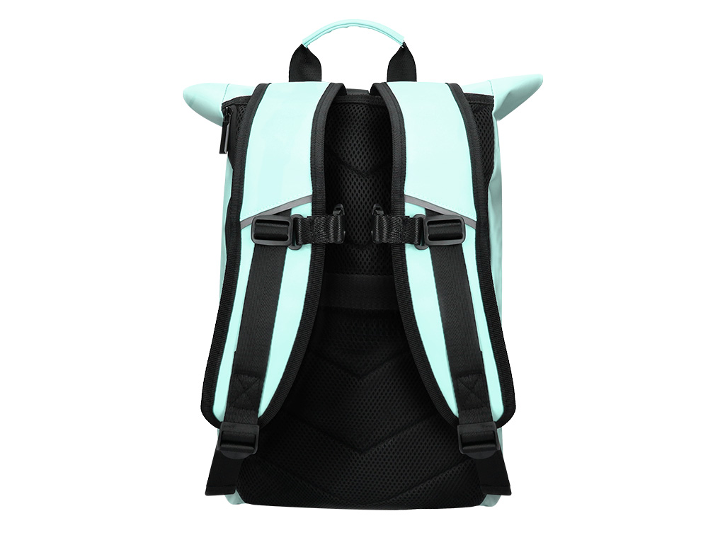 MOCHILA ANTARTIK ROLL PACK WATERPROOF ENROLLABLE GRAN CAPACIDAD TURQUESA 480X130X280 MM