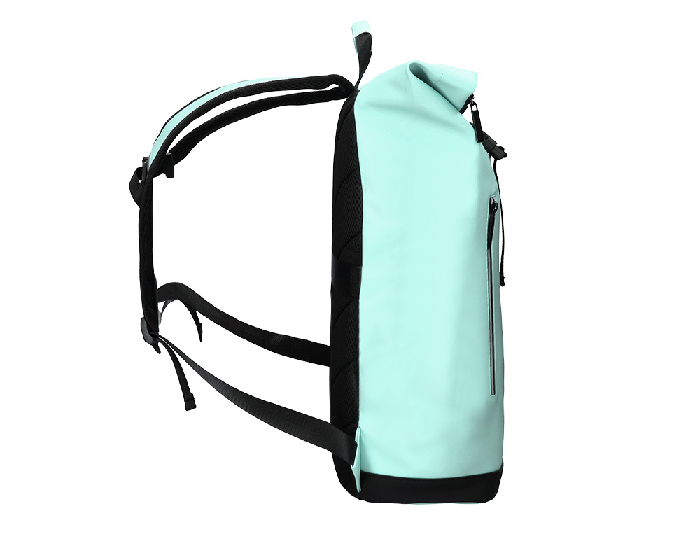 MOCHILA ANTARTIK ROLL PACK WATERPROOF ENROLLABLE GRAN CAPACIDAD TURQUESA 480X130X280 MM