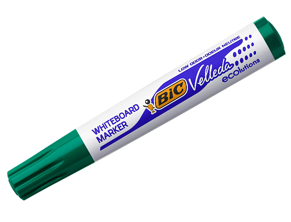 ROTULADOR BIC VELLEDA PARA PIZARRA VERDE PUNTA REDONDA 1,3 MM
