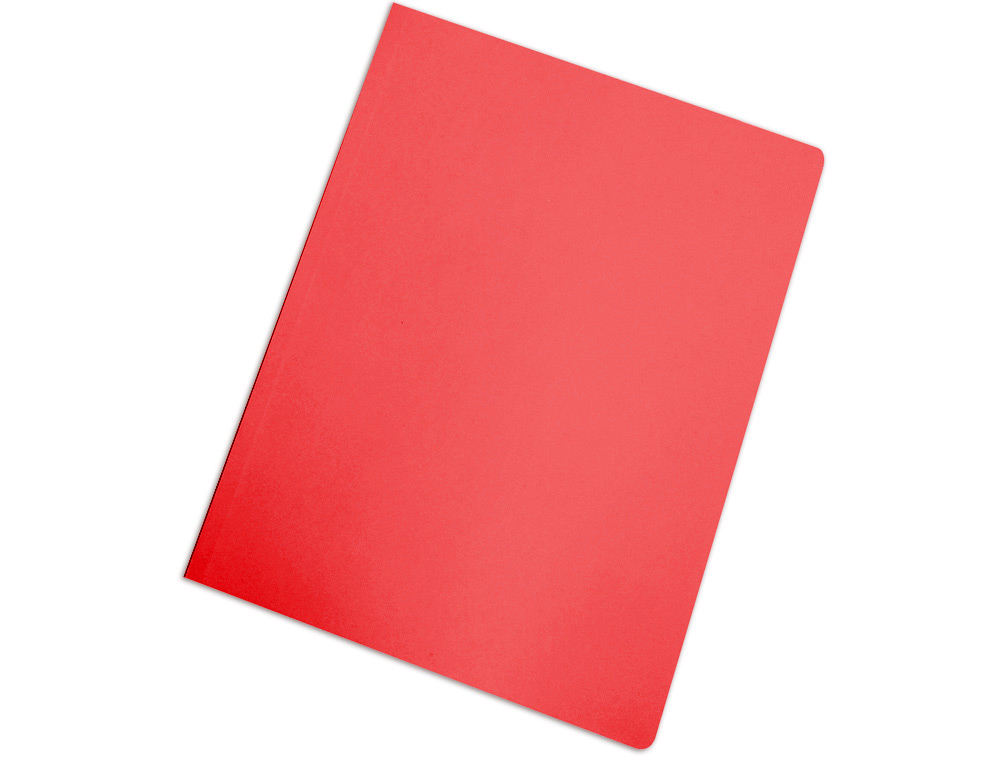 SUBCARPETA CARTULINA GIO DIN A4 ROJO PASTEL 180 G/M2