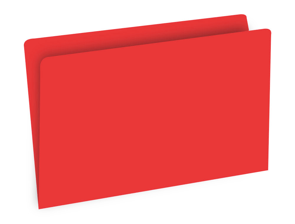 SUBCARPETA CARTULINA GIO DIN A4 ROJO PASTEL 180 G/M2