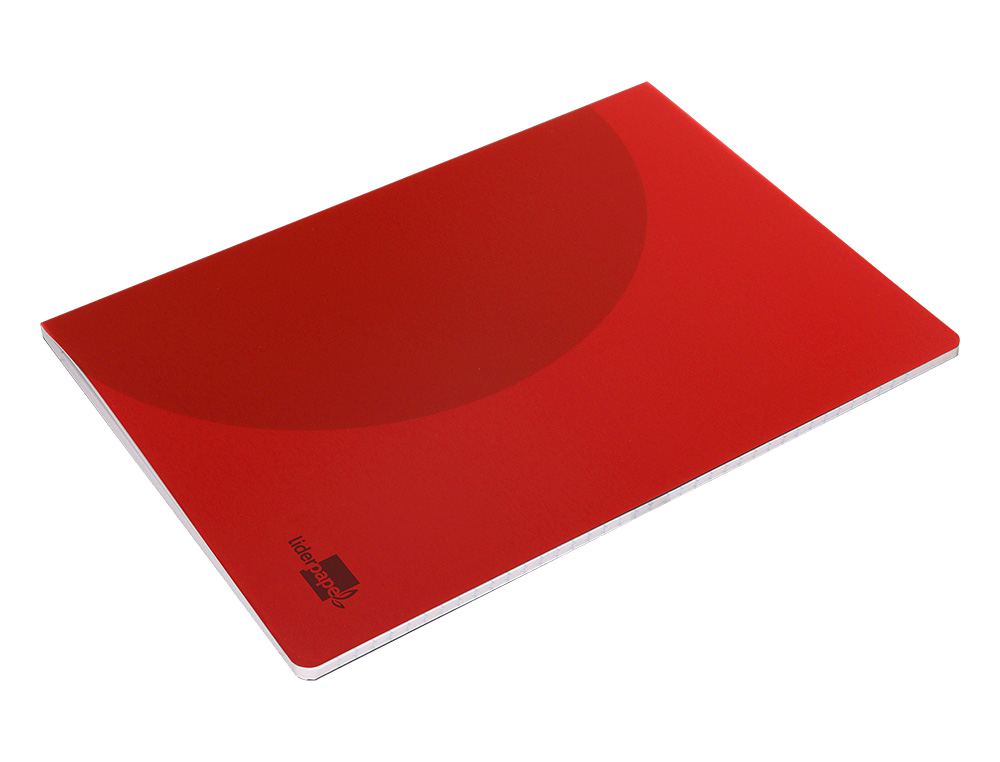 LIBRETA LIDERPAPEL 360 TAPA DE PLASTICO A4 48 HOJAS 90G/M2 HORIZONTAL CON DOBLE MARGEN COLORES SURTIDOS