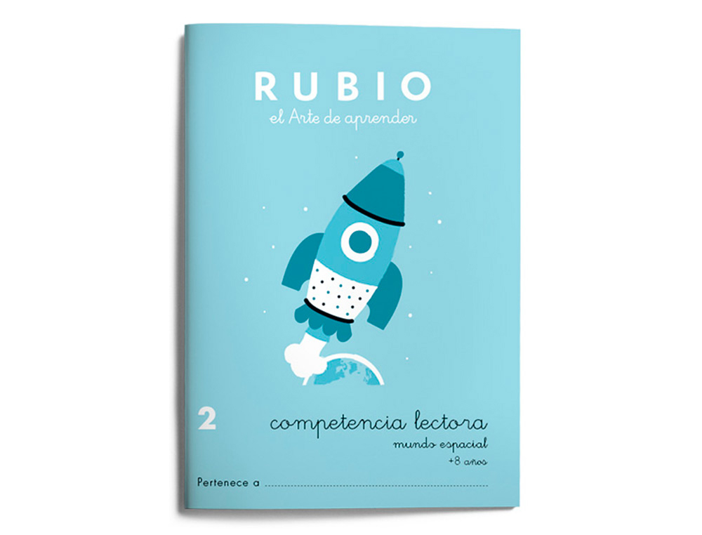 CUADERNO RUBIO COMPETENCIA LECTORA 2 MUNDO ESPACIAL