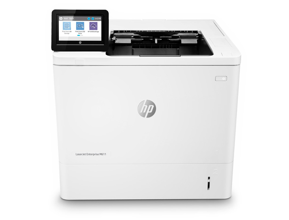 IMPRESORA HP LASERJET ENTERPRISE M611DN MONOCROMO LASER DOBLE CARA 65 PPM WIFI BANDEJA ENTRADA 550 HOJAS